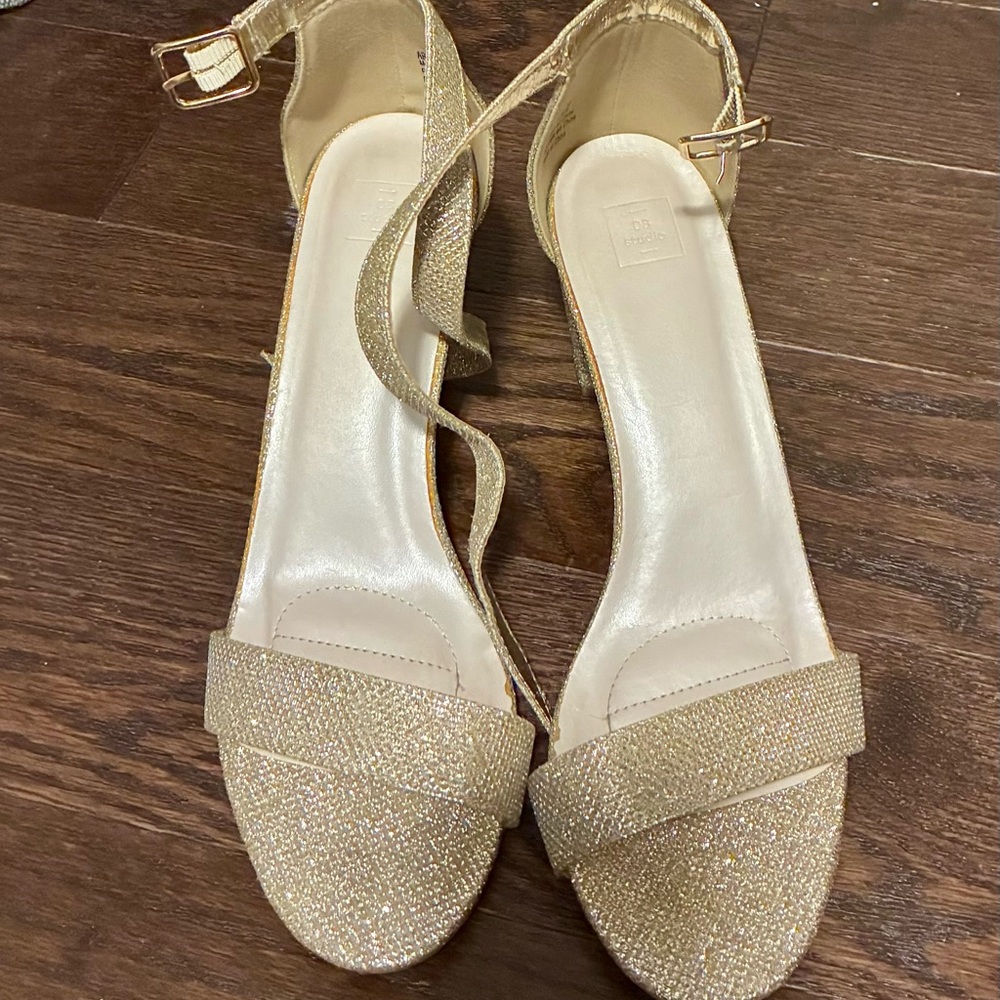 Shimmering Gold Women's Heels